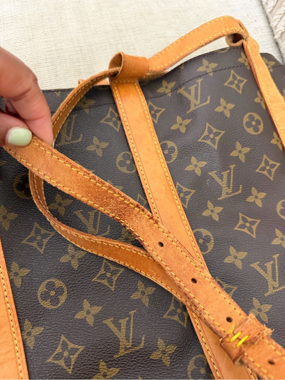 Louis Vuitton Monogram Randonnee GM Vintage - Picture 3 of 15